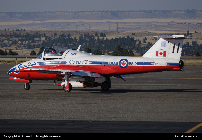 Photo of Canadian 114089 - Royal Canadian Air Force CT144 at BIL on AeroXplorer Aviation Database