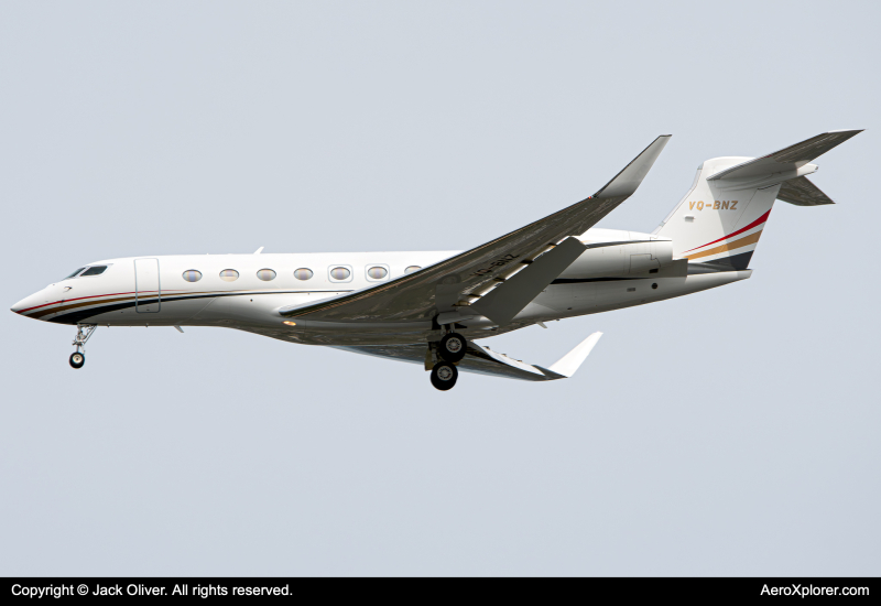 Photo of VQ-BNZ - Jordan Government Gulfstream G650 at JFK on AeroXplorer Aviation Database