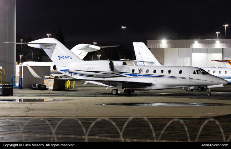 Photo of N104PC - PRIVATE Cessna Citation 750 X at SMF on AeroXplorer Aviation Database