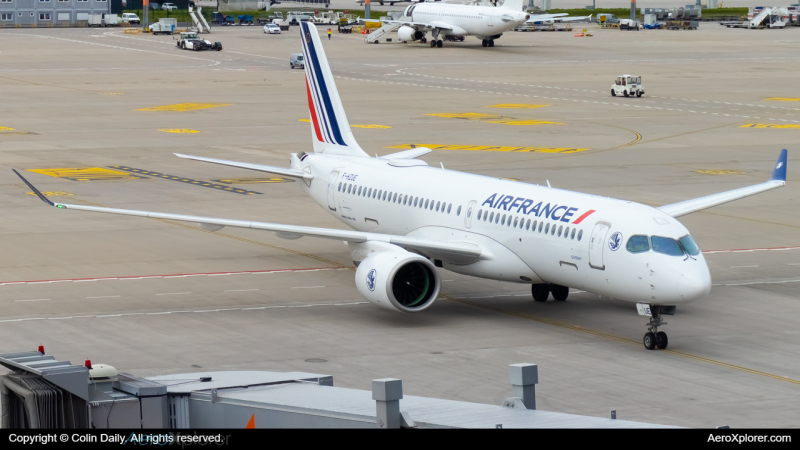 Photo of F-HZUE - Air France Airbus A220-300 at BER on AeroXplorer Aviation Database