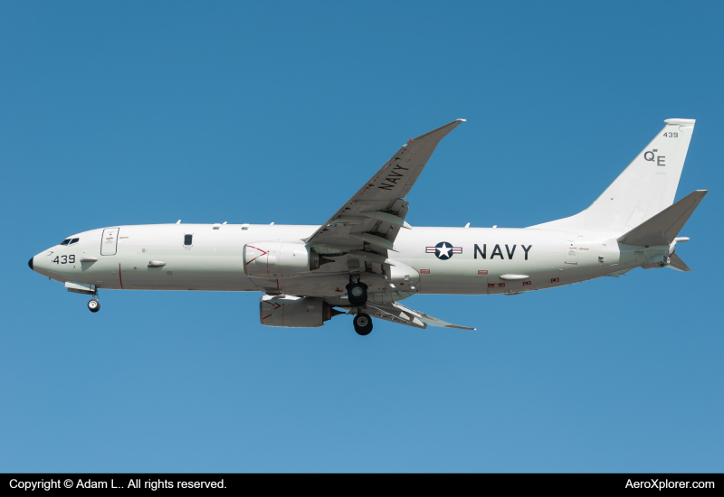 Photo of 168439 - USN - United States Navy Boeing P-8 Poseidon  at BIL on AeroXplorer Aviation Database
