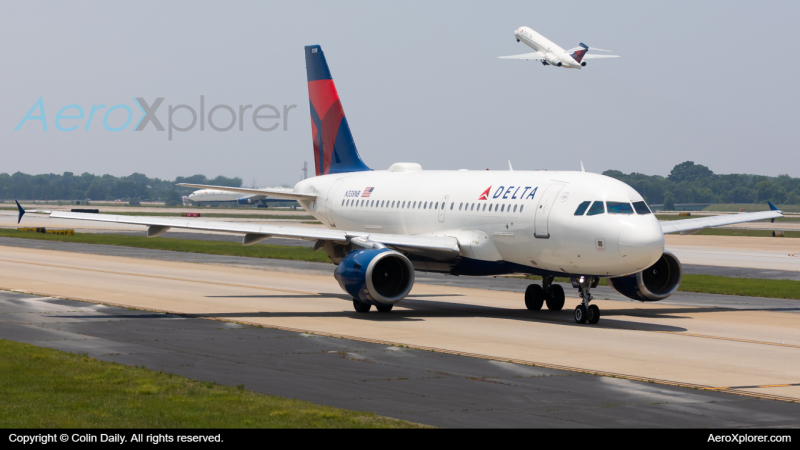 Photo of N338NB - Delta Airlines Airbus A319 at ATL on AeroXplorer Aviation Database