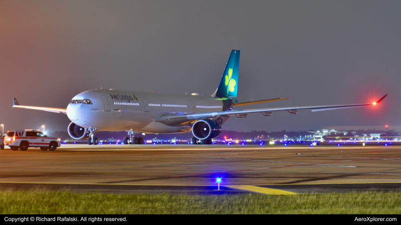 Photo of G-EILA - Aer Lingus Airbus A330-300 at DAB on AeroXplorer Aviation Database