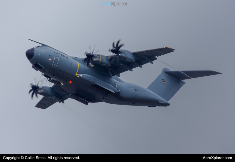 Photo of 54+17 - Germany - Air Force Airbus A400M-180 Atlas at EIN on AeroXplorer Aviation Database