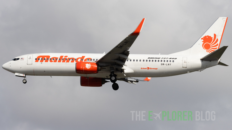 Photo of 9M-LNY - Lion Air Boeing 737-800 at SIN on AeroXplorer Aviation Database