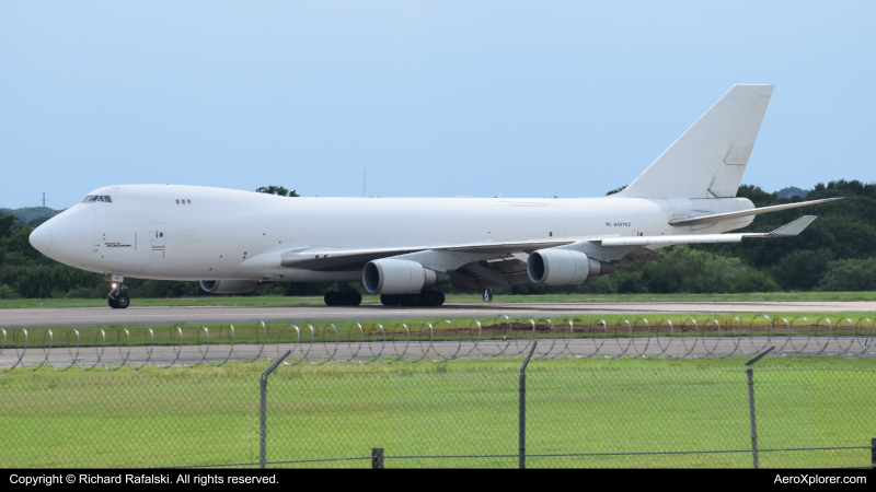 Photo of N407KZ - Atlas Air Boeing 747-400F at DFW on AeroXplorer Aviation Database