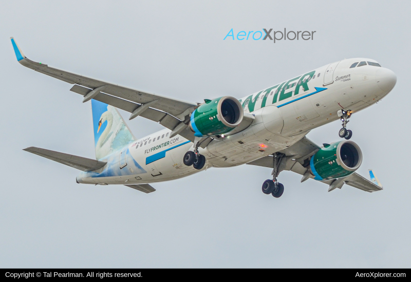 Photo of N324FR - Frontier Airlines Airbus A320NEO at BWI on AeroXplorer Aviation Database