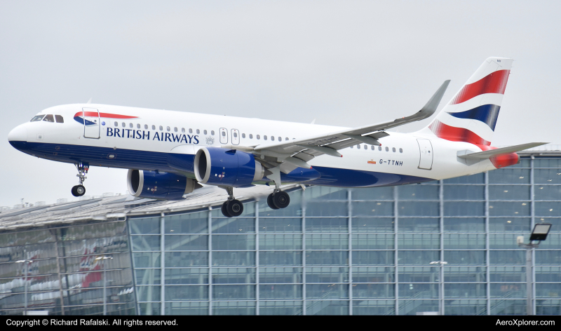 Photo of G-TTNH - British Airways Airbus A320NEO at LHR on AeroXplorer Aviation Database