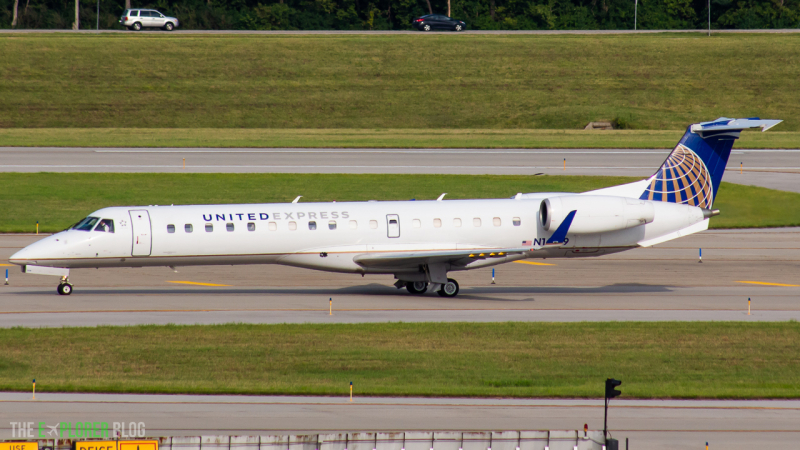 Photo of N16149 - United Express Embraer ERJ145 at CVG on AeroXplorer Aviation Database