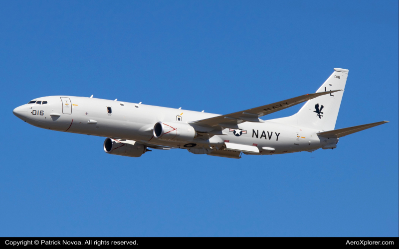 Photo of 170016 - USN - United States Navy Boeing P-8 Poseidon  at NIP on AeroXplorer Aviation Database