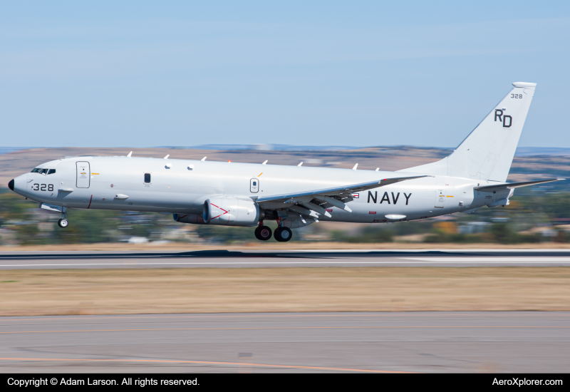Photo of 169328 - USN - United States Navy Boeing P-8 Poseidon  at BIL on AeroXplorer Aviation Database