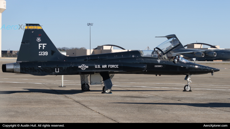 Photo of 68-8139 - USAF - United States Air Force Northrop T-38 Talon at PIT on AeroXplorer Aviation Database