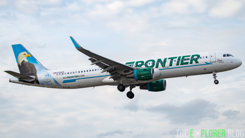 Photo of N709FR - Frontier Airlines Airbus A321-200 at SAT on AeroXplorer Aviation Database