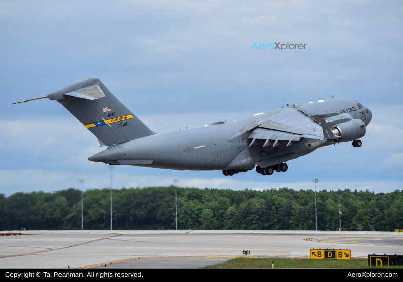 Photo of 07-7170 - USAF - United States Air Force Boeing C-17 Globemaster III at DOV on AeroXplorer Aviation Database