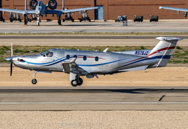 Photo of N578JZ - PRIVATE Pilatus PC-12 at BOI on AeroXplorer Aviation Database
