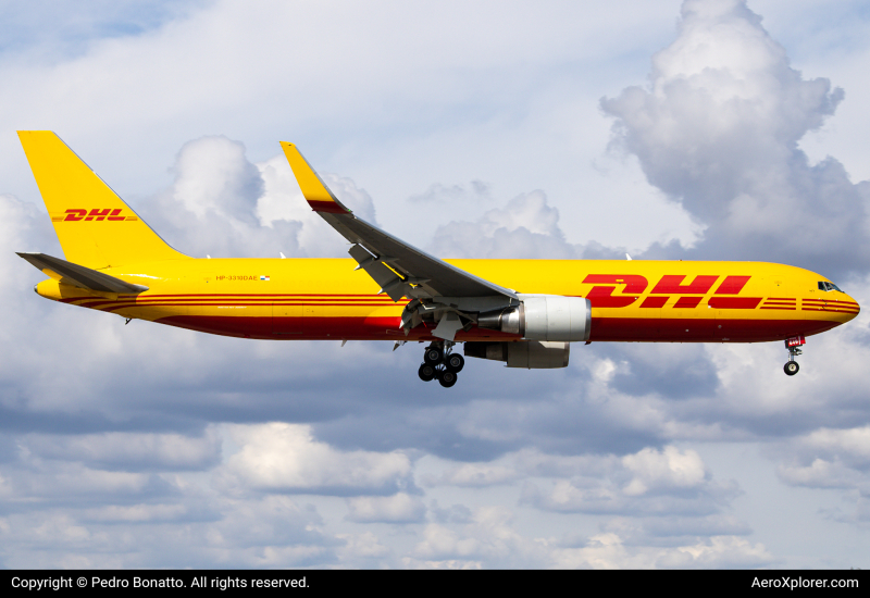 Photo of HP-3310DAE - DHL Boeing 767-300F at MIA on AeroXplorer Aviation Database