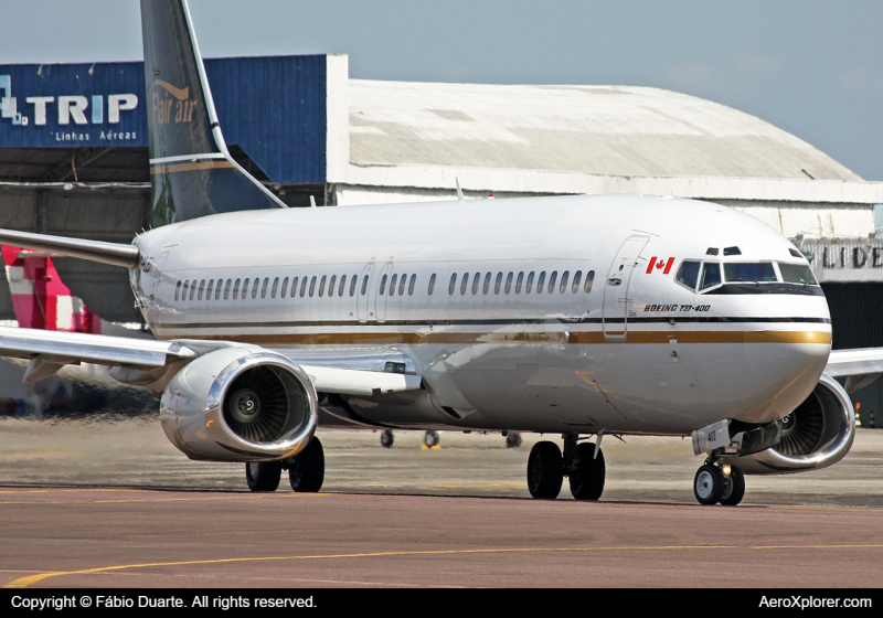 Photo of C-FLEJ - Flair Airlines Boeing 737 MAX 8 at MAO on AeroXplorer Aviation Database
