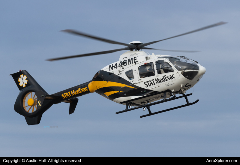 Photo of N448ME - STAT MedEvac Airbus Helicopters H135 T2+ at AGC on AeroXplorer Aviation Database