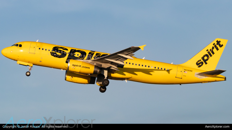 Photo of N606NK - Spirit Airlines Airbus A320 at TPA on AeroXplorer Aviation Database