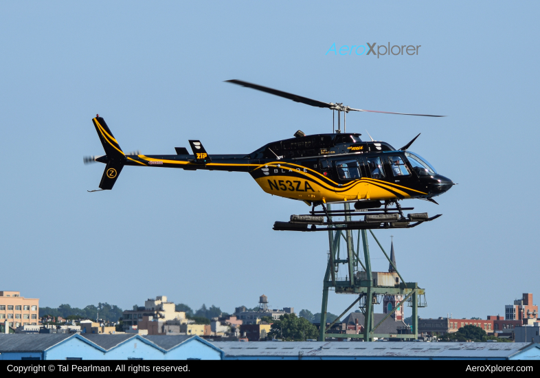 Photo of N53ZA - Zip Aviation Bell 206 at JRB on AeroXplorer Aviation Database