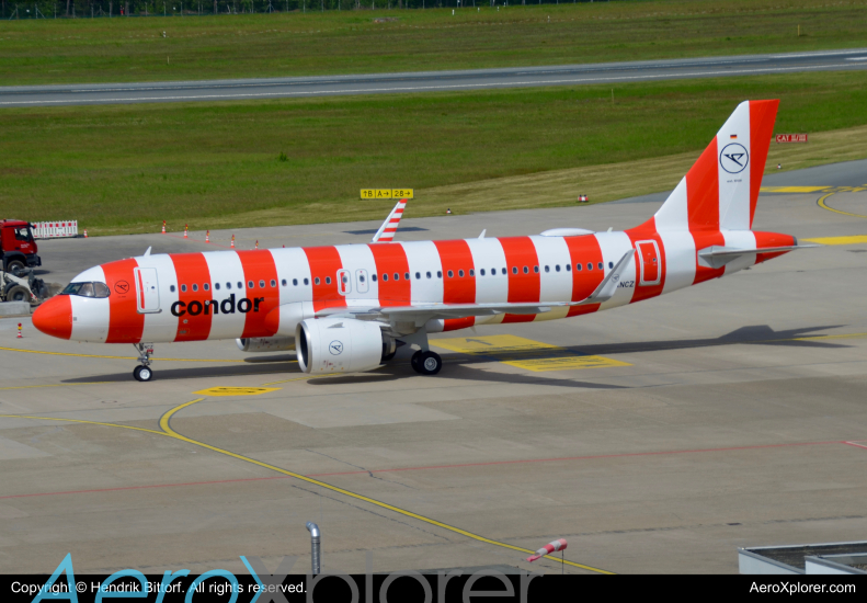 Photo of D-ANCZ - Condor Airbus A320NEO at NUE on AeroXplorer Aviation Database