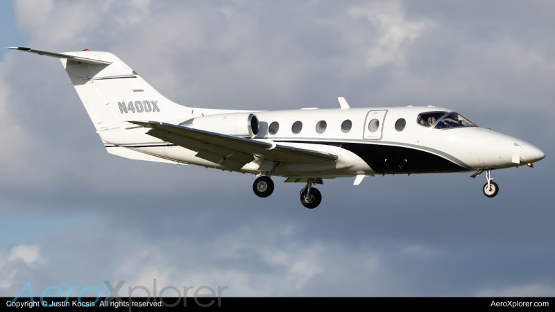 Photo of N40DX - PRIVATE Beech 400A Beechjet at TPA on AeroXplorer Aviation Database