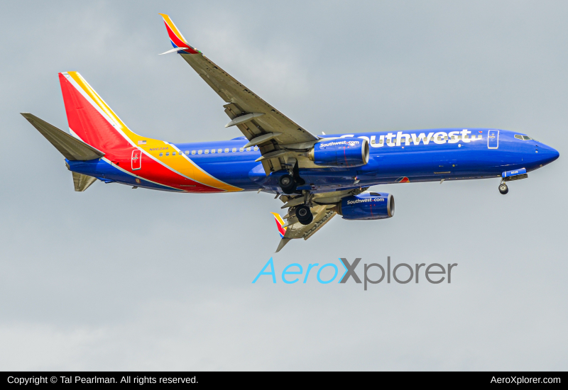 Photo of N8628A - Southwest Airlines Boeing 737-800 at BWI on AeroXplorer Aviation Database