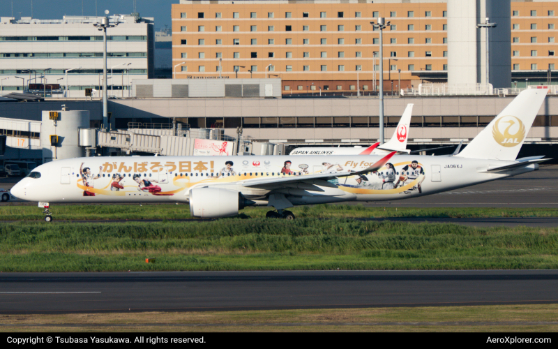 Photo of JA06XJ - Japan Airlines Airbus A350-900 at HND on AeroXplorer Aviation Database