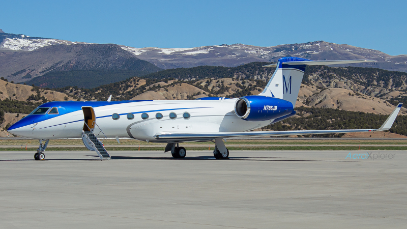 Photo of N786JM - Pated LLC Gulfstream V at EGE on AeroXplorer Aviation Database