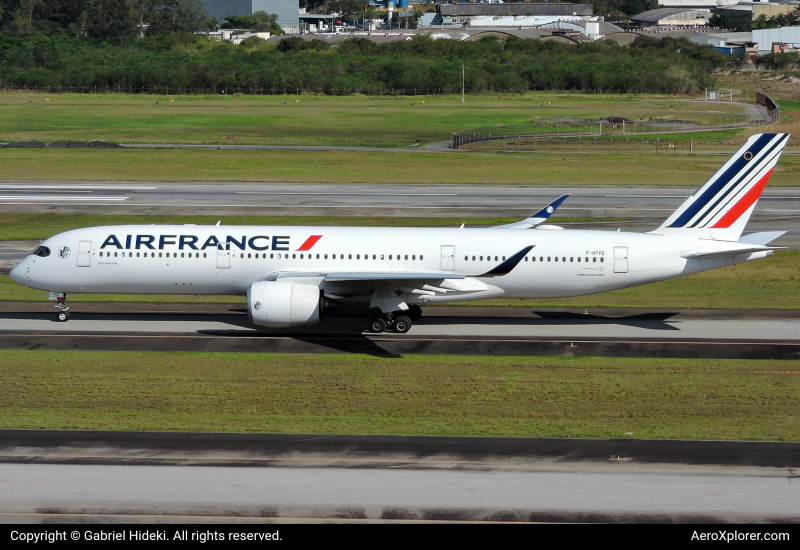 Photo of F-HTYS - Air France Airbus A350-900 at GRU on AeroXplorer Aviation Database
