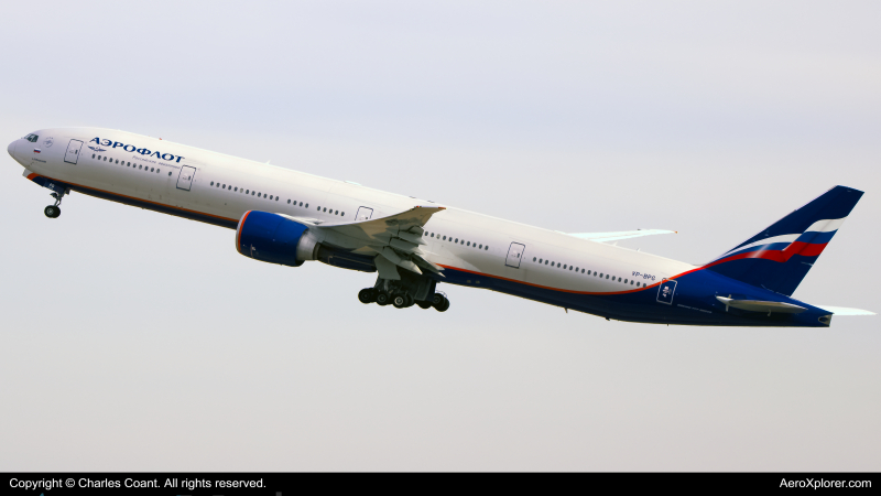 Photo of VP-BPG - Aeroflot Boeing 777-300ER at JFK on AeroXplorer Aviation Database