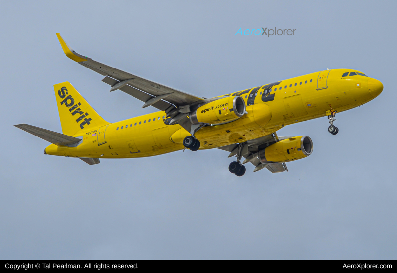 Photo of N620NK - Spirit Airlines Airbus A320 at BWI on AeroXplorer Aviation Database
