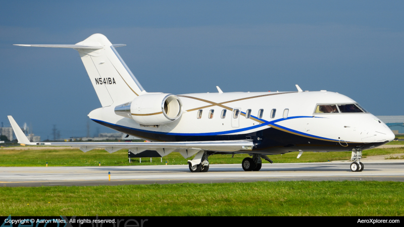 Photo of N541BA - Private Bombardier Challenger 650 at YYZ on AeroXplorer Aviation Database