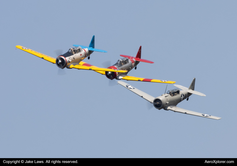 Photo of N211A - PRIVATE North American T-6 Texan at CJR on AeroXplorer Aviation Database