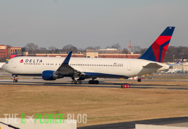 Photo of N188DN - Delta Airlines Boeing 767-300ER at ATL on AeroXplorer Aviation Database