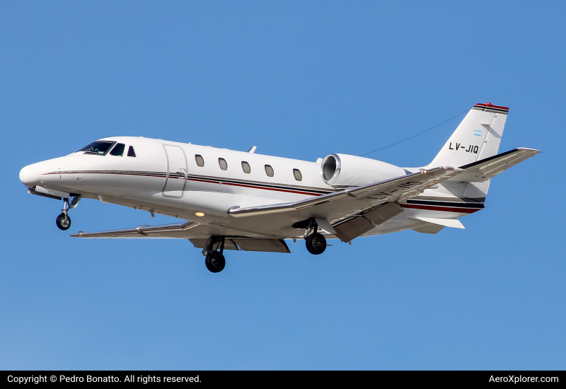 Photo of LV-JIQ - PRIVATE Cessna Citation 560XL Excel at GRU on AeroXplorer Aviation Database