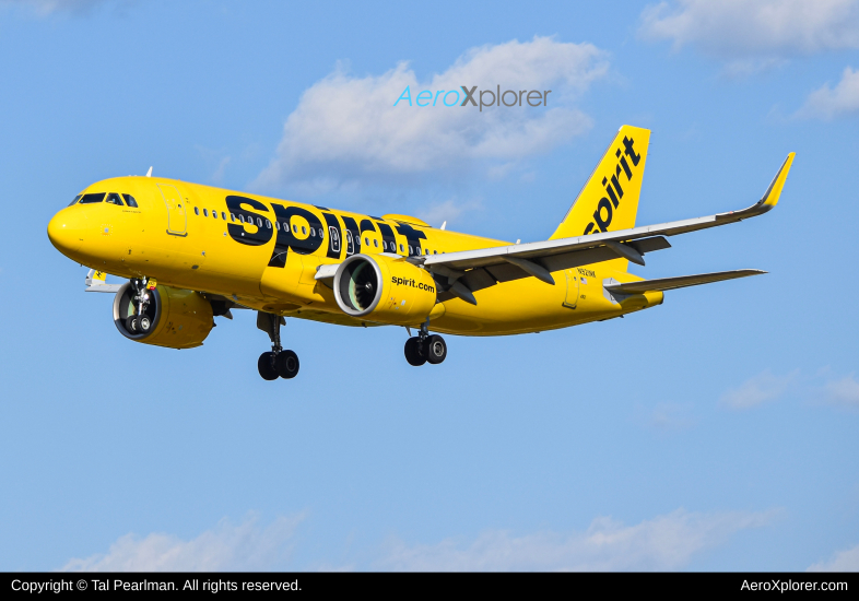 Photo of N921NK - Spirit Airlines Airbus A320NEO at BWI on AeroXplorer Aviation Database