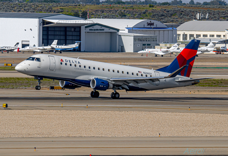 Photo of N246SY - Delta Connection Embraer E175 at BOI on AeroXplorer Aviation Database