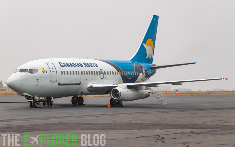 Photo of C-GOPW - Canadian North Airlines Boeing 737-200 at YYJ on AeroXplorer Aviation Database