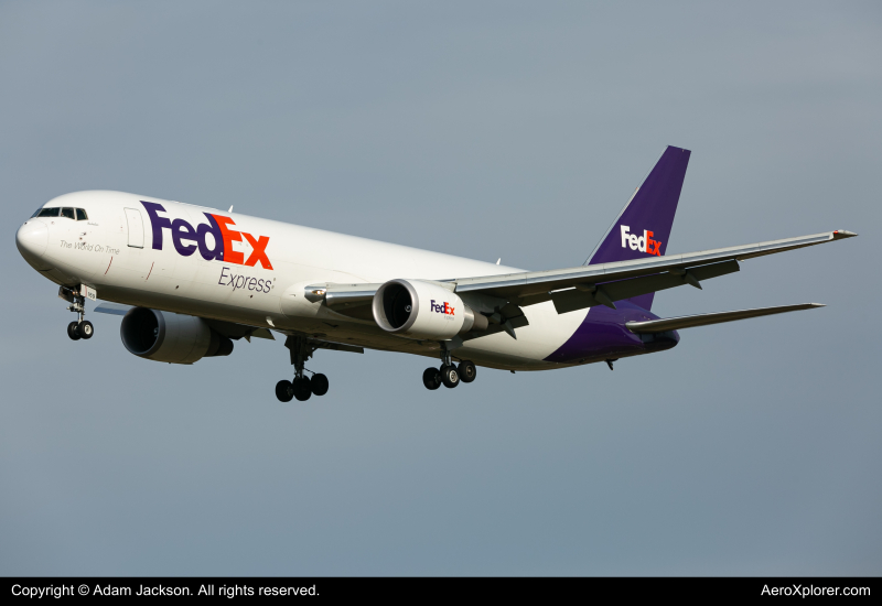 Photo of N169FE - FedEx Boeing 767-300F at BWI on AeroXplorer Aviation Database