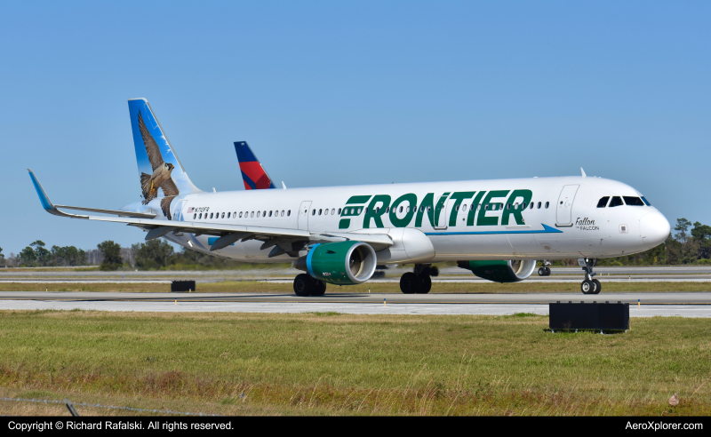 Photo of N710FR - Frontier Airlines Airbus A321-200 at MCO on AeroXplorer Aviation Database