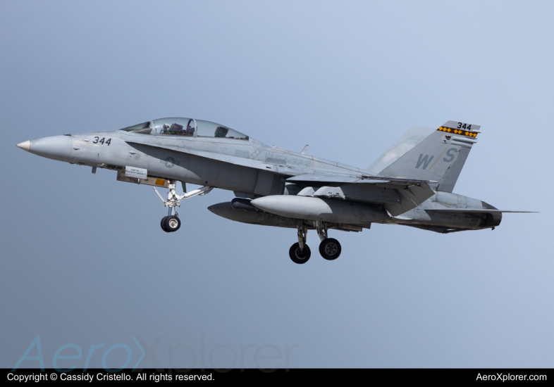 Photo of 165415 - USMC - United States Marine Corp Boeing F/A-18E/F Super Hornet at YUM on AeroXplorer Aviation Database