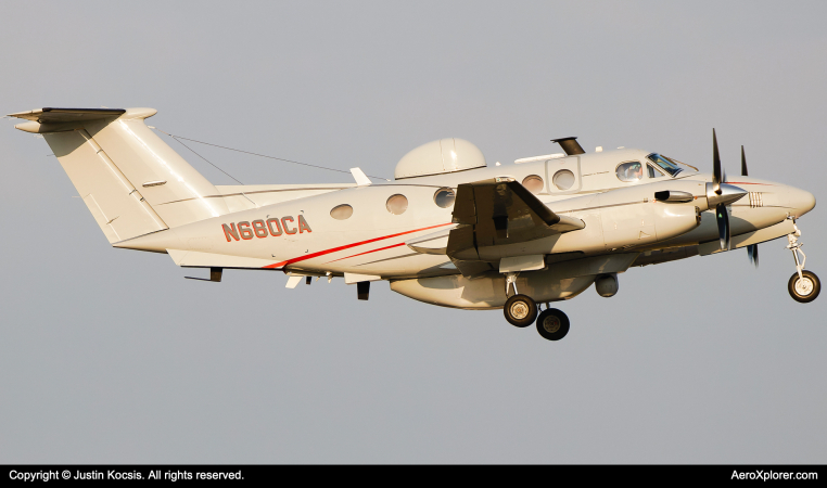 Photo of N680CA - METRA SPECIAL AEROSPACE Beechcraft King Air 200 at TPA on AeroXplorer Aviation Database