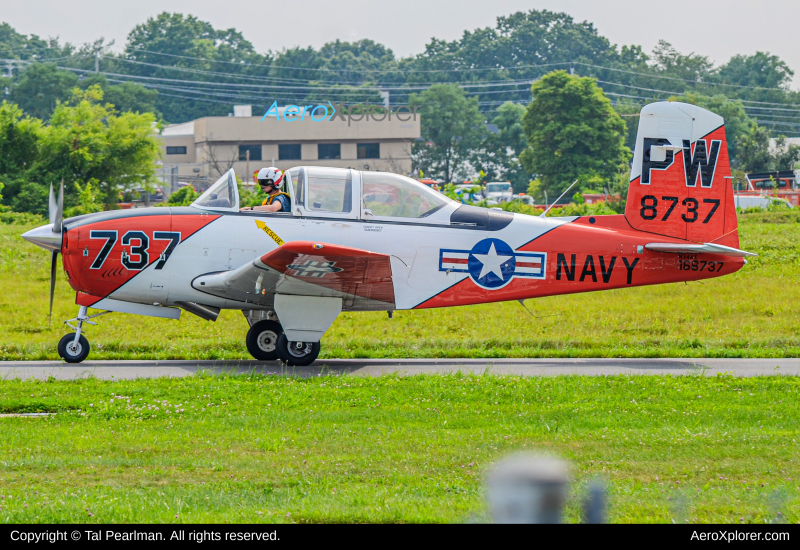 Photo of N34AX - PRIVATE BEECH T-34 at GAI on AeroXplorer Aviation Database