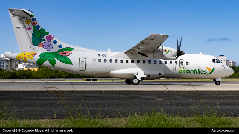 Photo of F-OIXO - Air Antilles Express ATR 42-600 at SJU on AeroXplorer Aviation Database