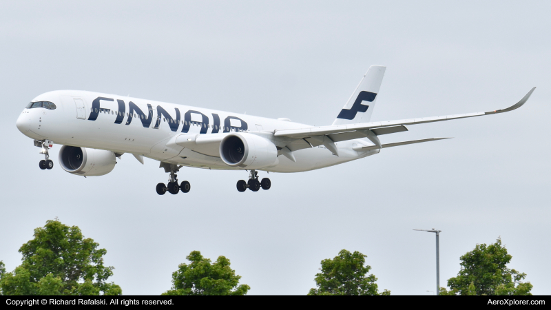Photo of OH-LWN - Finnair Airbus A350-900 at LHR on AeroXplorer Aviation Database