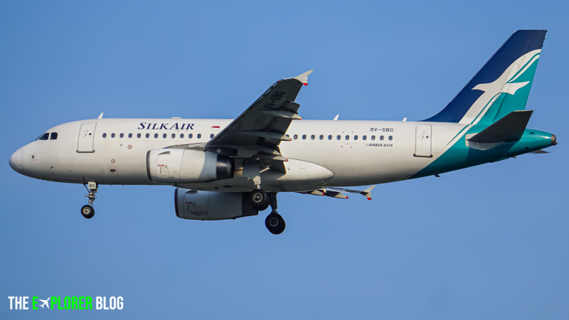 Photo of 9V-SBG - SilkAir Airbus A319 at SIN on AeroXplorer Aviation Database