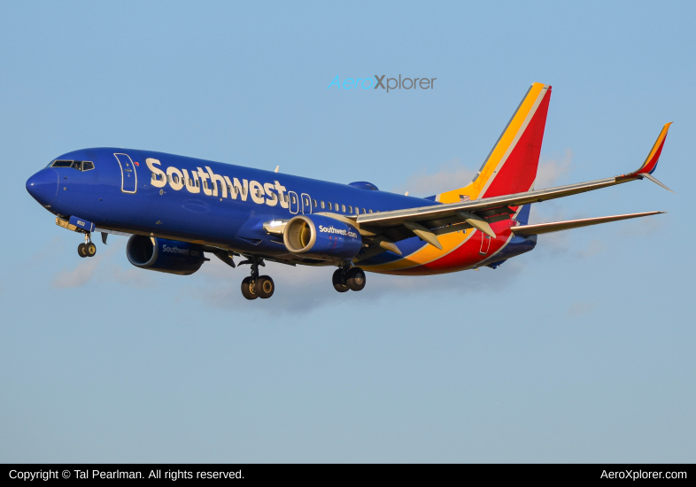 Photo of N8532S - Southwest Airlines Boeing 737-800 at BWI on AeroXplorer Aviation Database