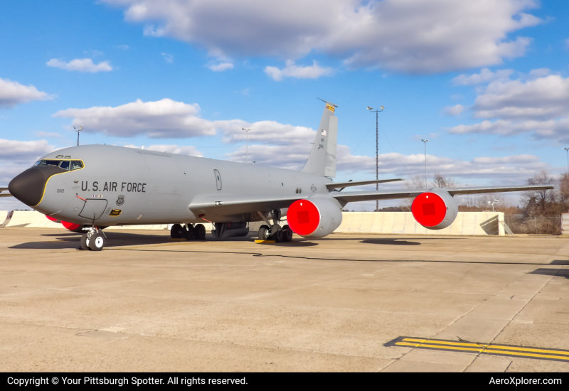 Photo of 58-0112 - USAF - United States Air Force Boeing KC-135 Stratotanker at PIT on AeroXplorer Aviation Database