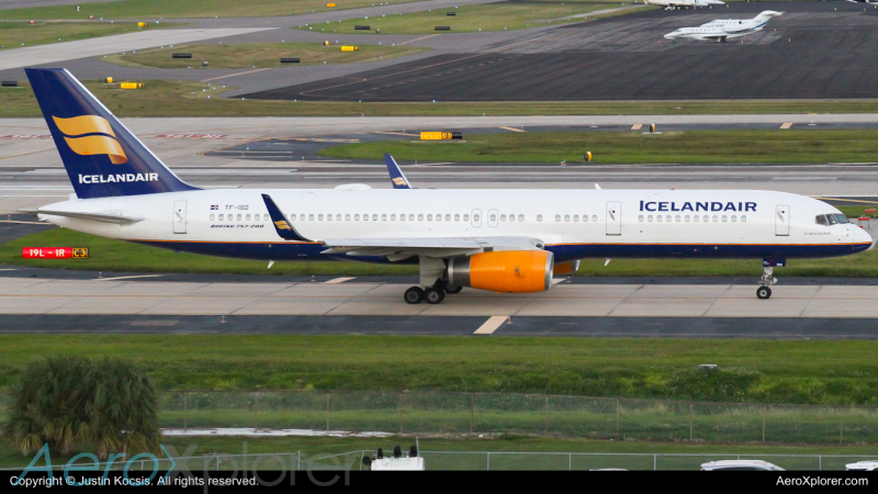 Photo of TF-ISD - Icelandair Boeing 757-200 at TPA on AeroXplorer Aviation Database